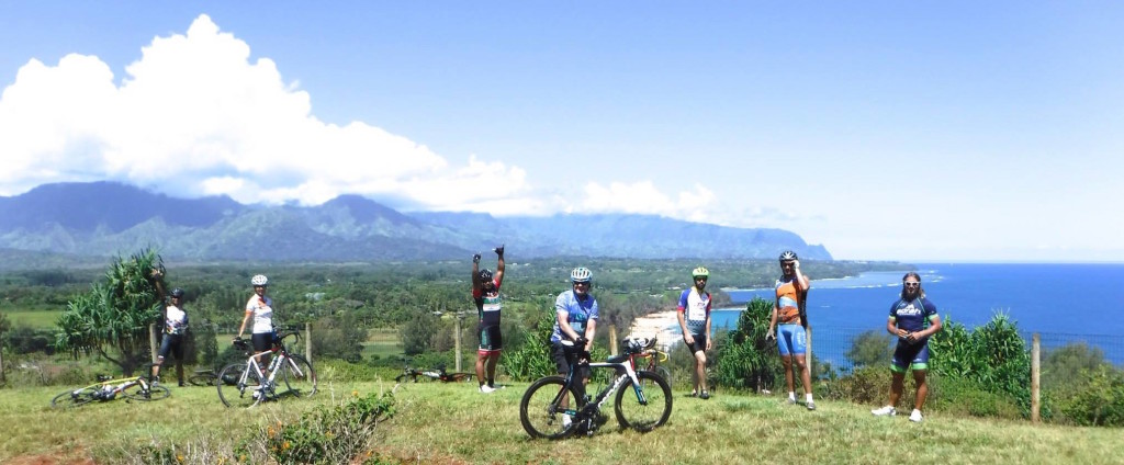 See spectacular views of the North Shore on Monday's group ride.